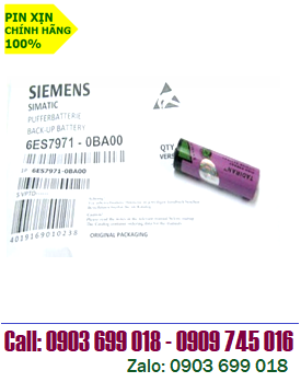 Pin SIEMENS 6ES7971-0BA00 lithium 3.6V size AA - 2400mAh nuôi nguồn Siemens PLC chính hãng